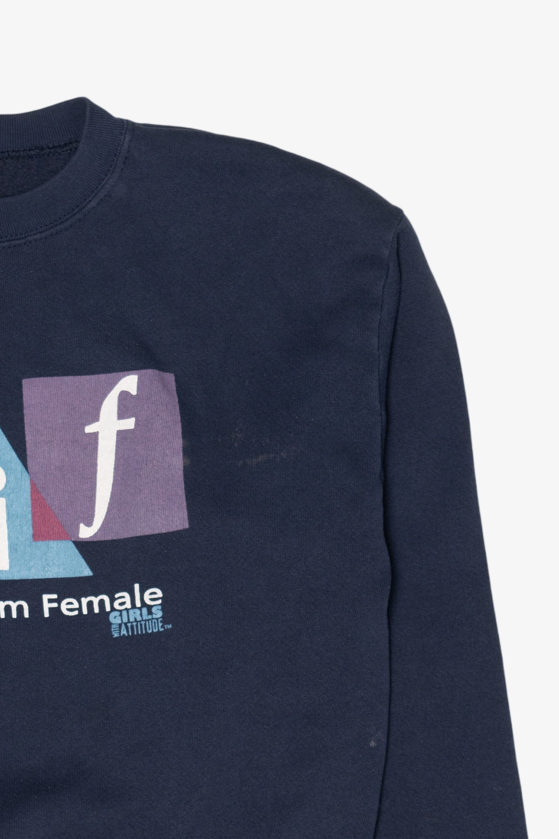 Vintage "TGIF Thank God I'm Female" Sweatshirt (1990s)