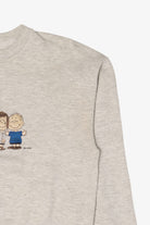 Vintage Embroidered Peanuts Gang Sweatshirt (1990s)