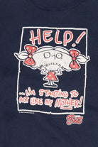 Vintage "Help ...I'm Starting To Act Like My Mother" Embossed Sweatshirt (1990s)