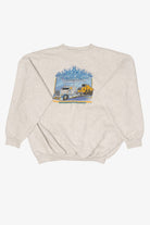 Vintage R.D Reed Heavy Transport Semi-Truck Sweatshirt (2000s)