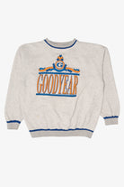 Vintage Light Gray Goodyear Sweatshirt (1990s)