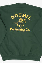 Vintage Green Boumil Landscaping Co. Sweatshirt (1990s)