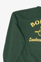 Vintage Green Boumil Landscaping Co. Sweatshirt (1990s)