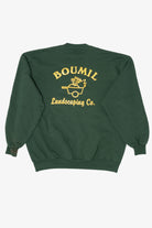 Vintage Green Boumil Landscaping Co. Sweatshirt (1990s)