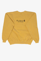 Yellow 2 Cats Bay Harbor Sweatshirt (2010s)