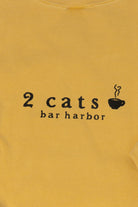 Yellow 2 Cats Bay Harbor Sweatshirt (2010s)