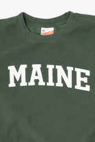 Vintage Green "Maine" MV Sport Sweatshirt (1990s)