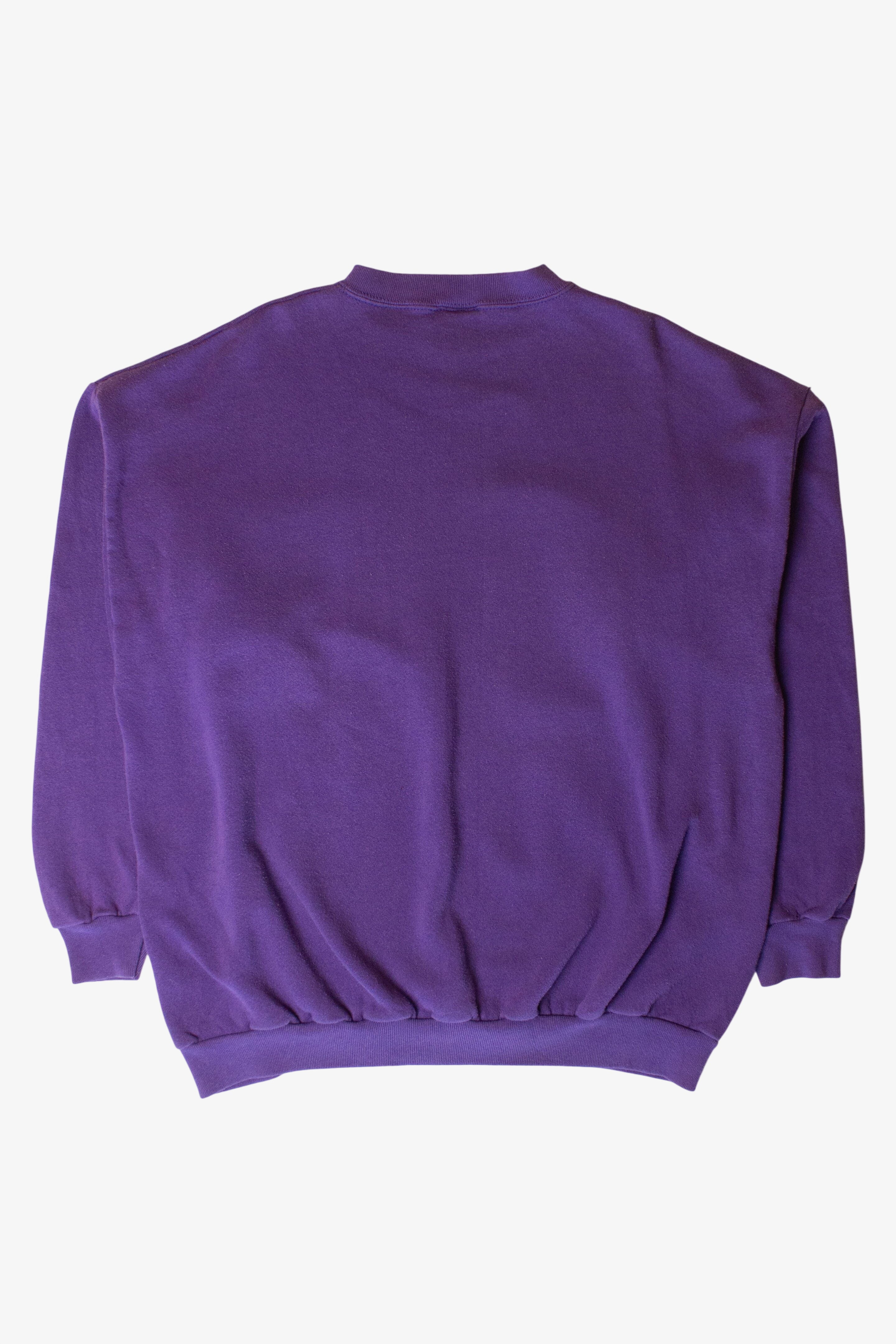 Vintage Purple Mickey Mouse Sweatshirt (1990s)