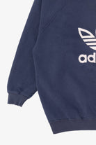Vintage Navy Blue Adidas Raglan Sweatshirt (1990s)