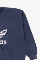 Vintage Navy Blue Adidas Raglan Sweatshirt (1990s)