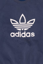 Vintage Navy Blue Adidas Raglan Sweatshirt (1990s)