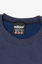 Vintage Navy Blue Adidas Raglan Sweatshirt (1990s)