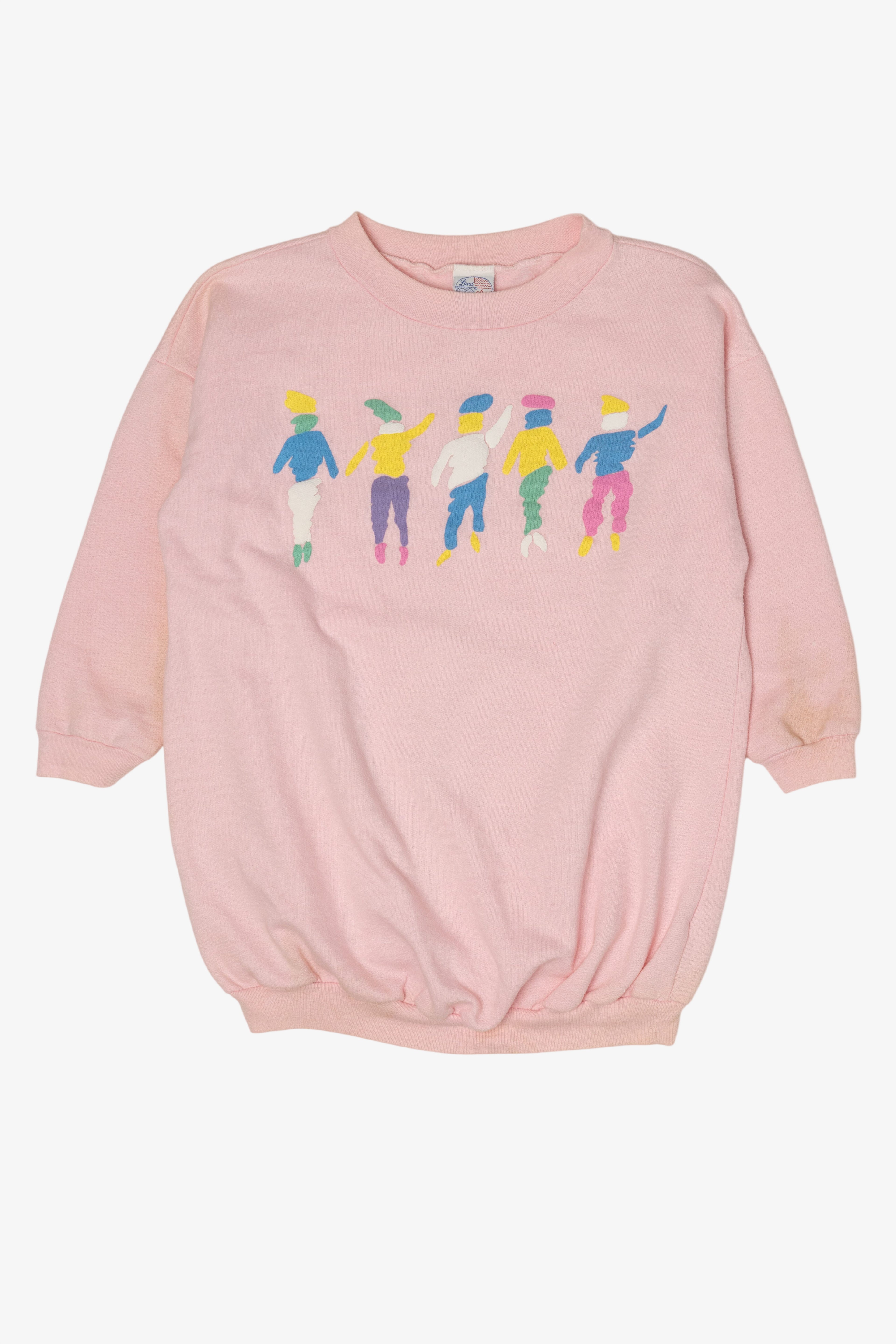 Vintage Pink Land'n Sea Sweatshirt (1990s)