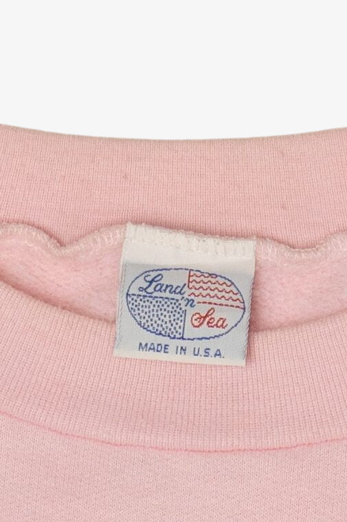 Vintage Pink Land'n Sea Sweatshirt (1990s)