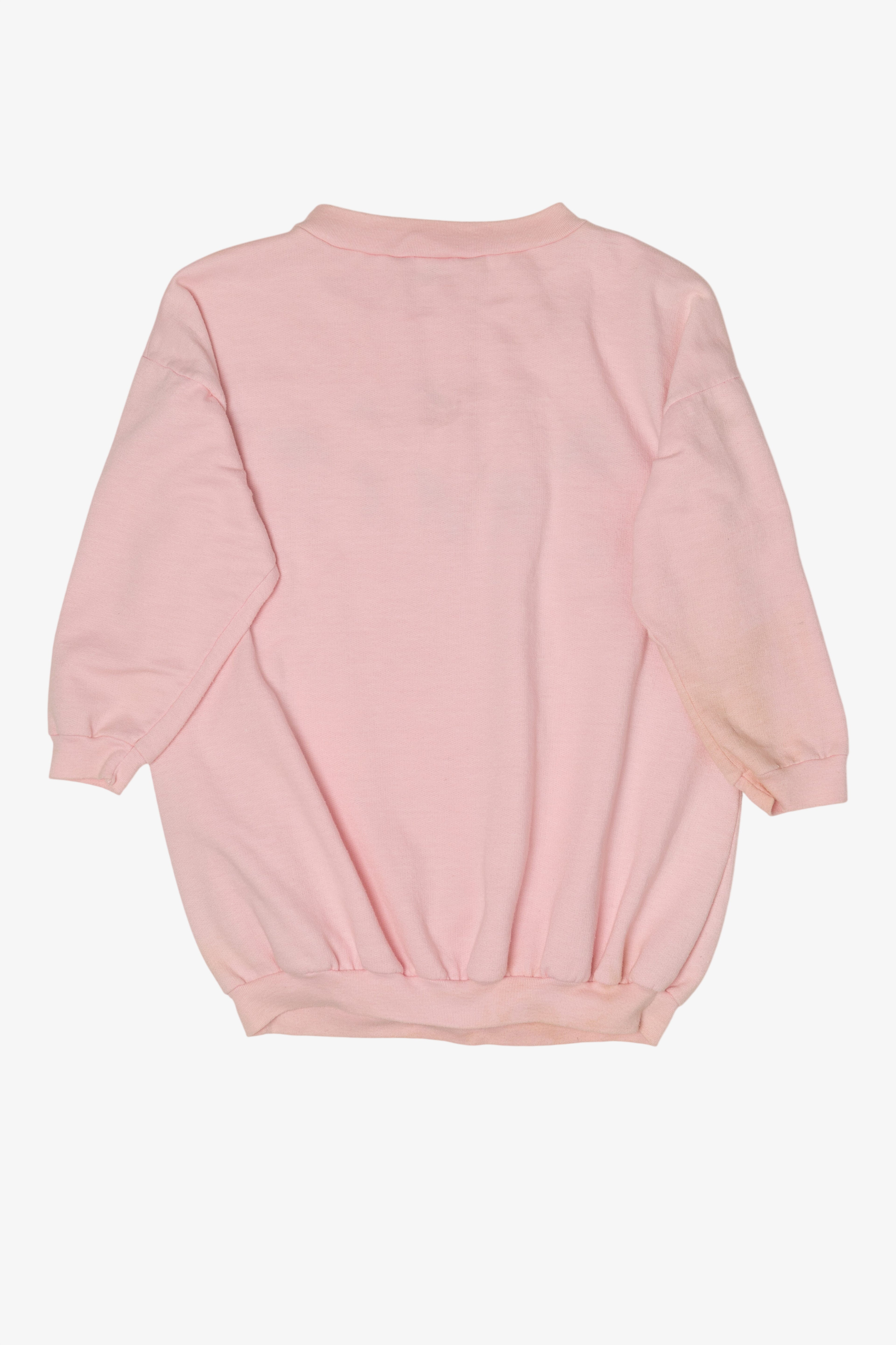 Vintage Pink Land'n Sea Sweatshirt (1990s)
