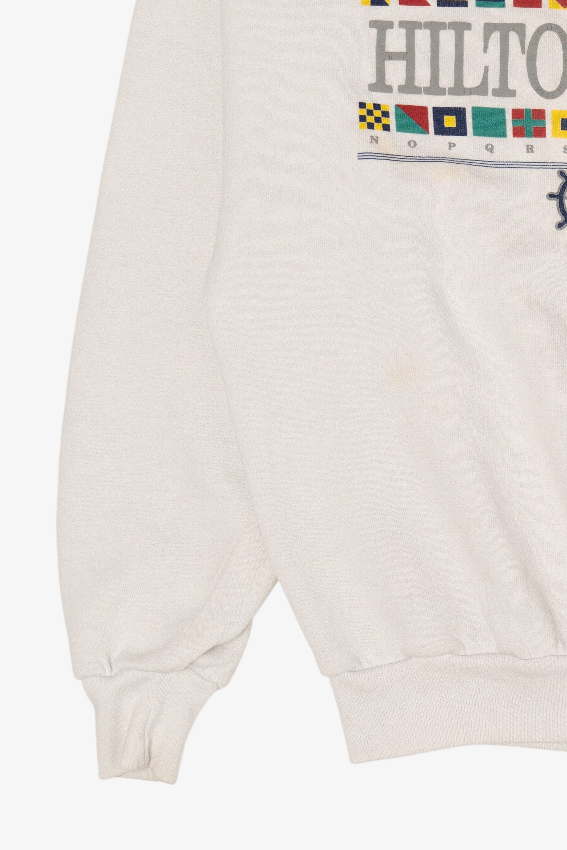 Vintage White Hilton Head Sweatshirt (1990s)