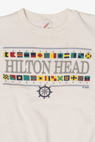 Vintage White Hilton Head Sweatshirt (1990s)