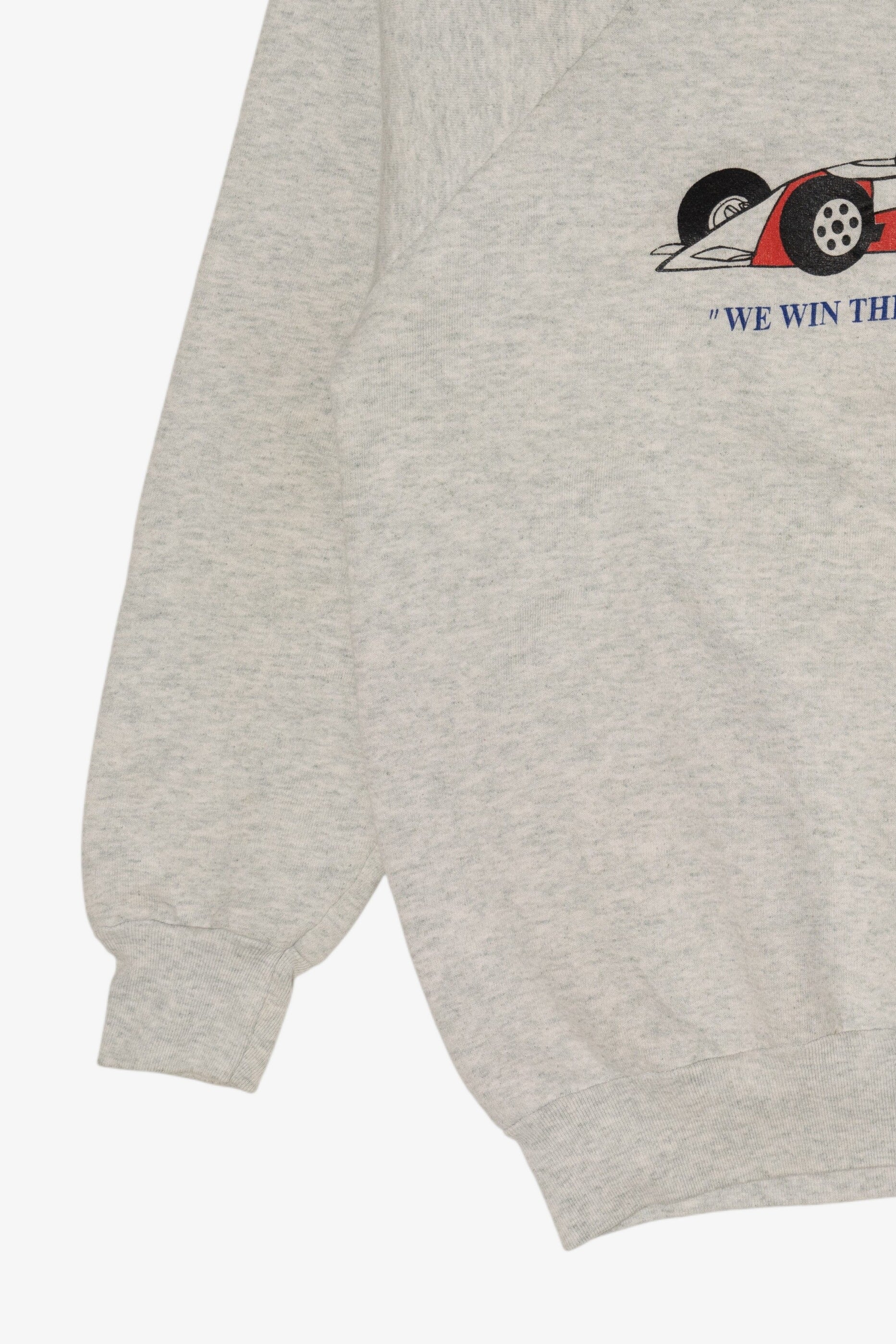 Vintage #1 Mail Boxes Etc Speedway "We Win The Race In Shipping" Sweatshirt (1990s)