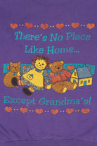 Vintage Purple "There's No Place Like Home... Except Grandma's" Sweatshirt (1990s)