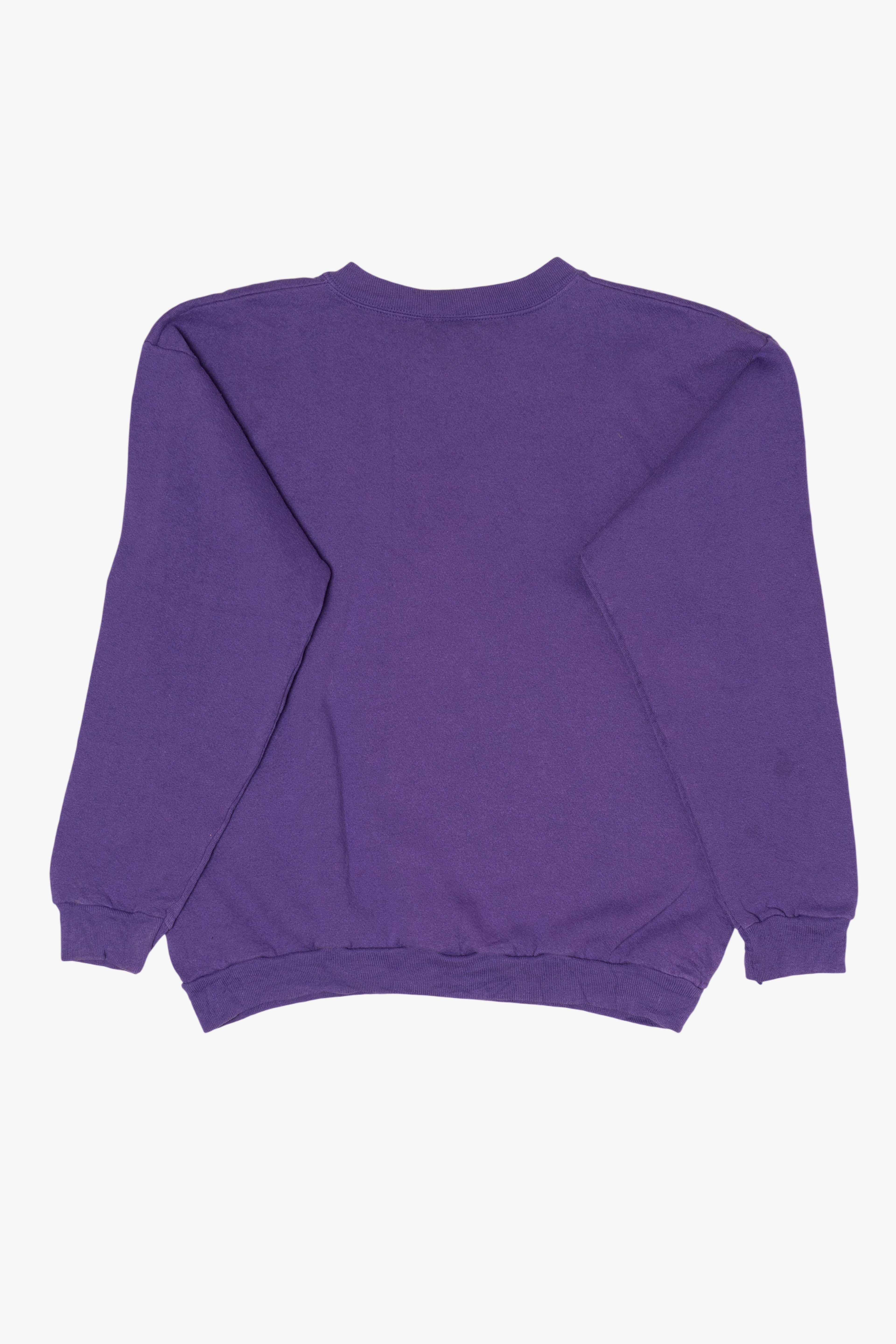 Vintage Purple "There's No Place Like Home... Except Grandma's" Sweatshirt (1990s)