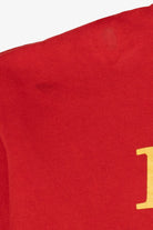 Vintage Red Coca-Cola Italy Match Court Sweatshirt (1980s)