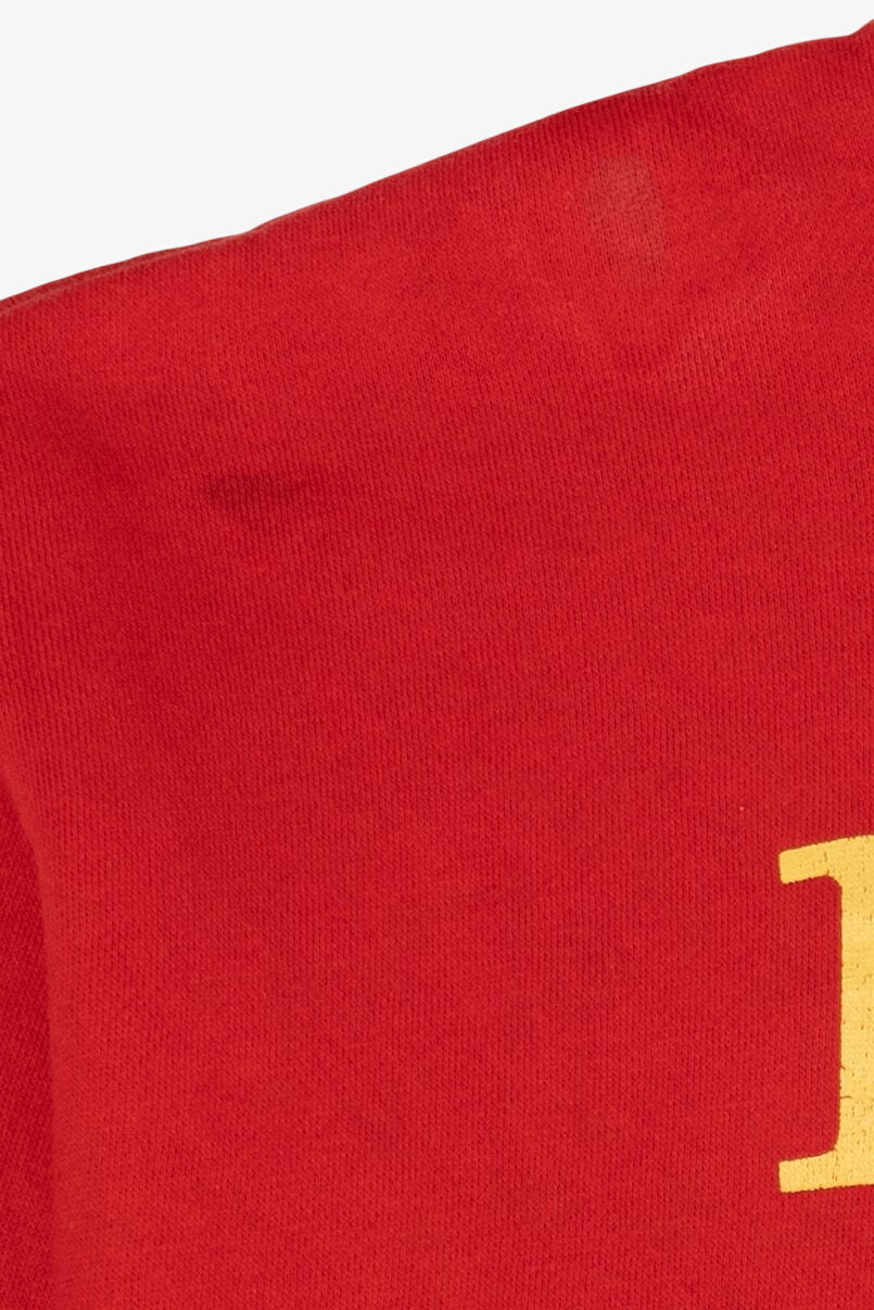 Vintage Red Coca-Cola Italy Match Court Sweatshirt (1980s)