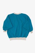 Vintage Blue Teddi V Panel Sweatshirt (1980s)