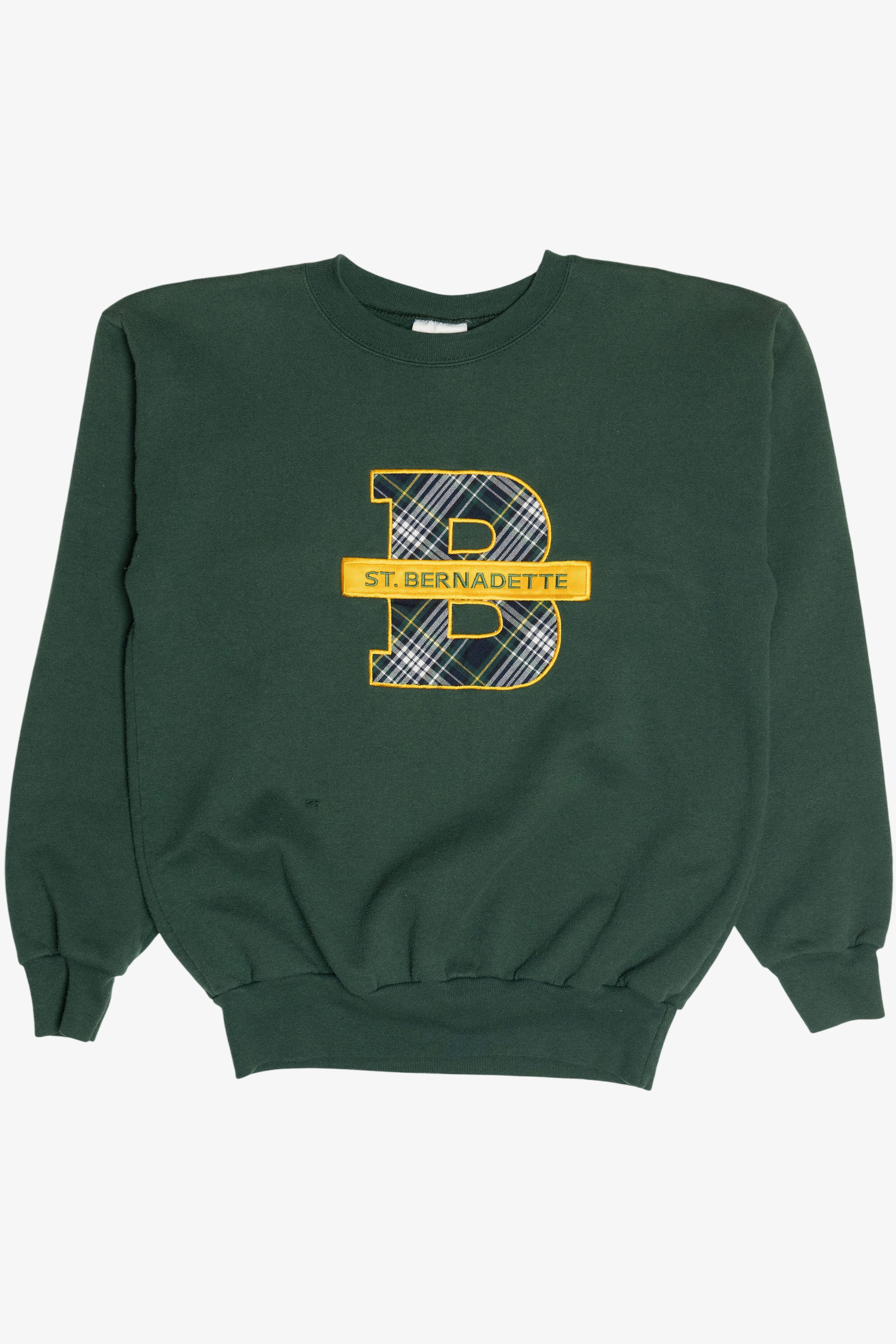 Vintage "St. Bernadette" Embroidered Sweatshirt (2000s)