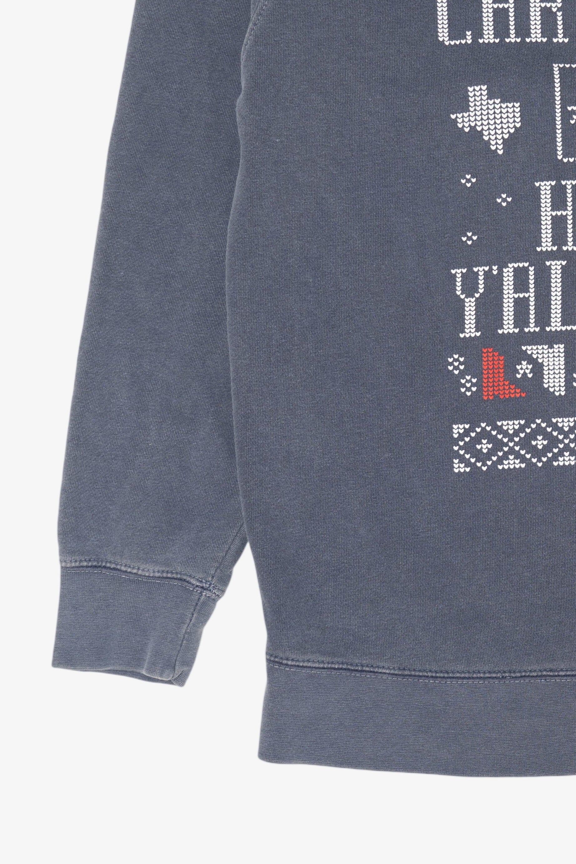 Texas "Happy Yall-Idays" Christmas Holiday Sweatshirt