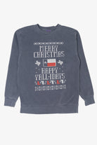 Texas "Happy Yall-Idays" Christmas Holiday Sweatshirt