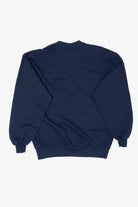 Vintage Navy Blue Starry Winter Night Scene Sweatshirt (1990s)