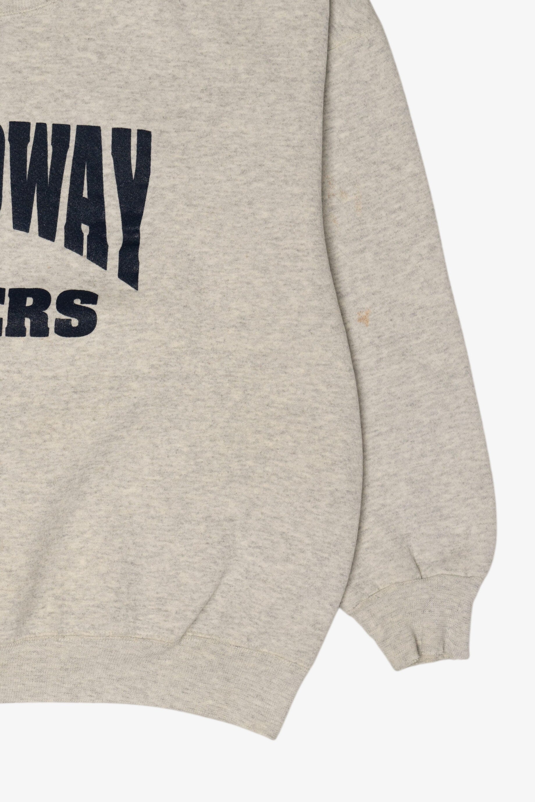 Vintage Light Gray Broadway Movers Sweatshirt (1990s)