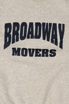 Vintage Light Gray Broadway Movers Sweatshirt (1990s)