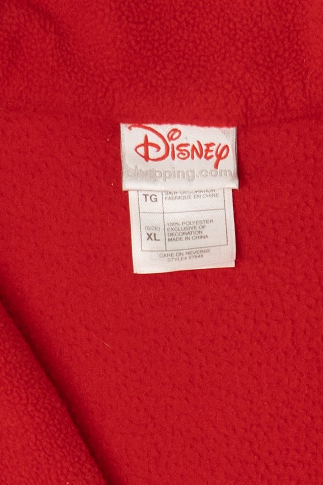 Vintage Red Disney Mickey Mouse Snowflakes Sweatshirt (2000s)