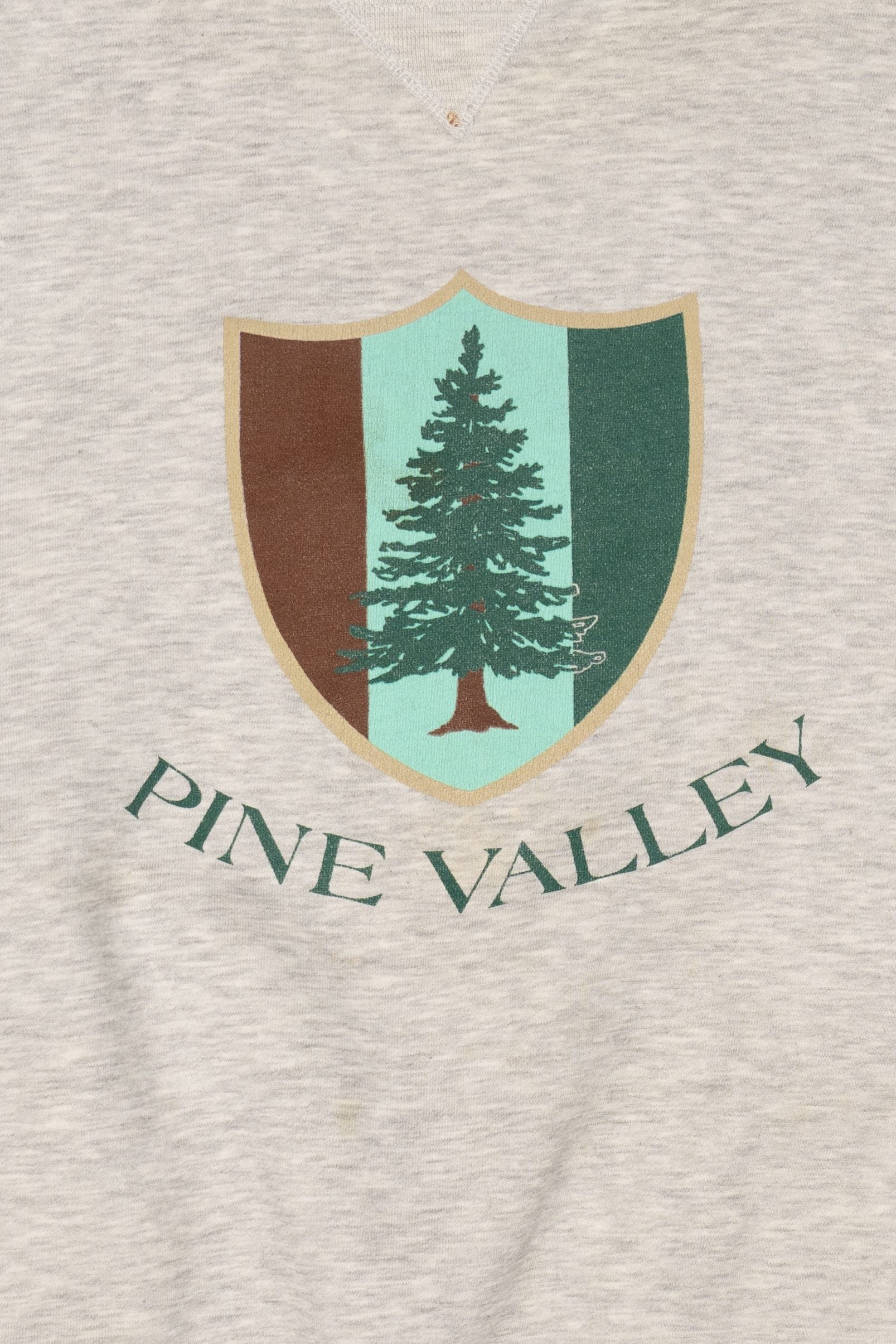 Vintage Light Gray Pine Valley Sweatshirt (1990s)