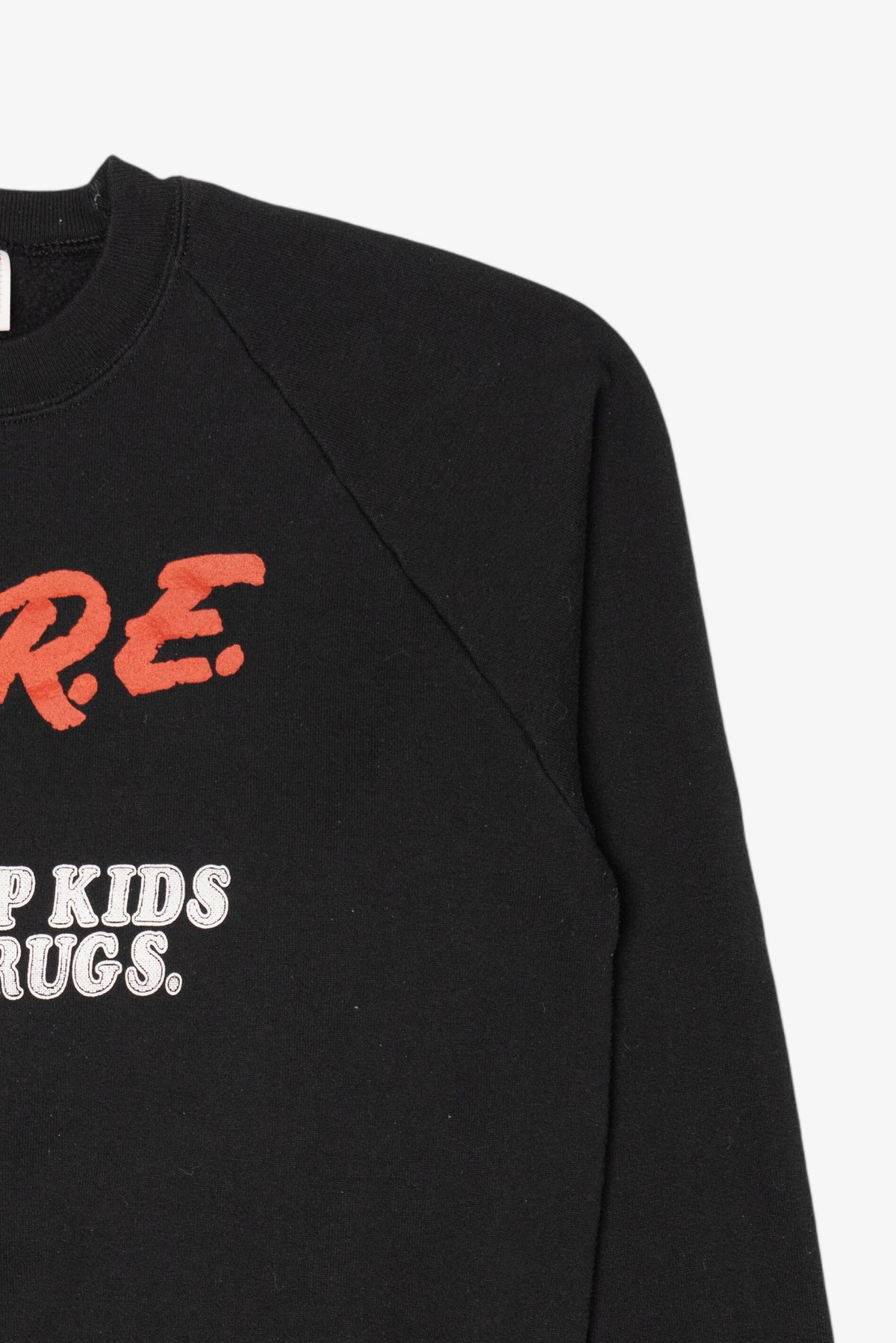 Vintage "D.A.R.E To Keep Your Kids Off Drugs" Raglan Sweatshirt (1990s)