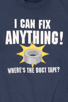 Vintage "I Can Fix Anything" Duct Tape Funny Sweatshirt (1990s)