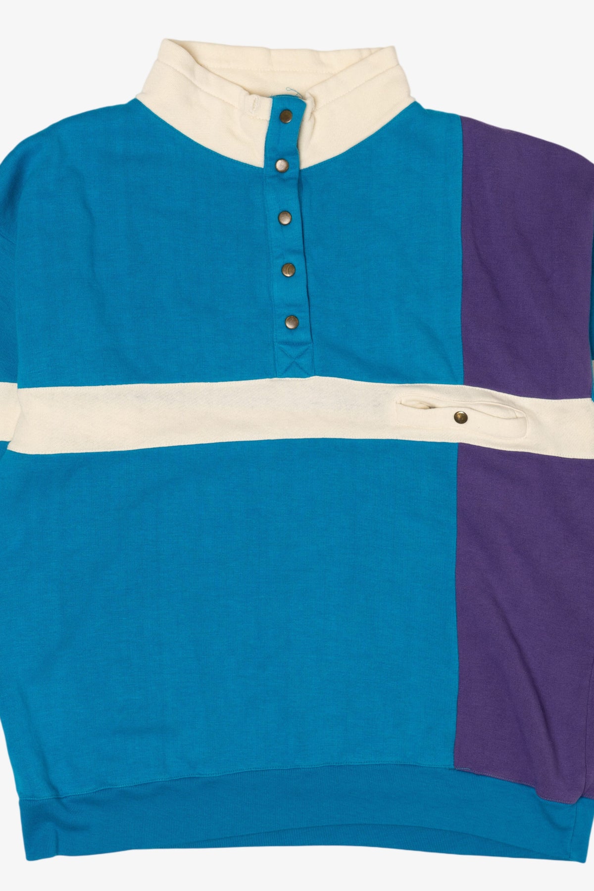 Vintage Color Block Sporting Club Sweatshirt (1980s)