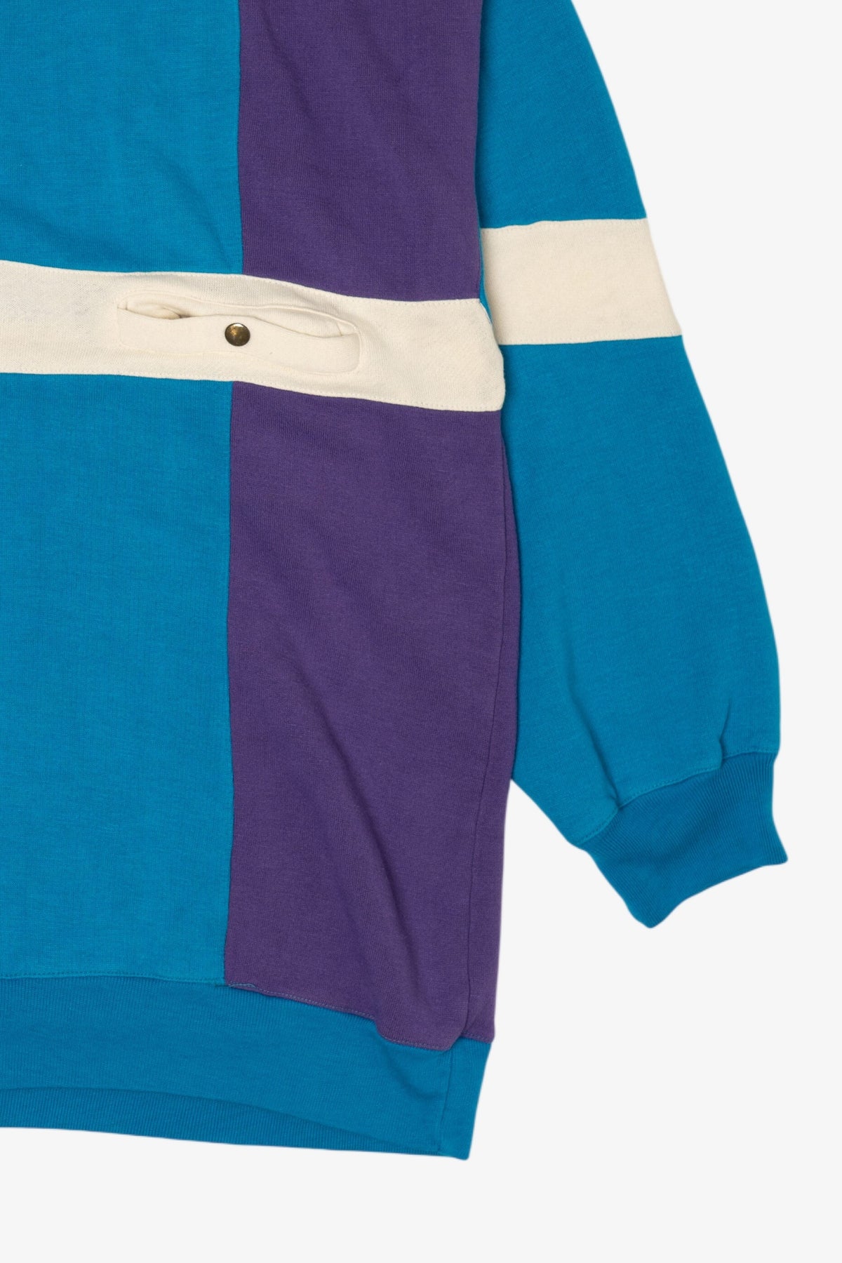 Vintage Color Block Sporting Club Sweatshirt (1980s)