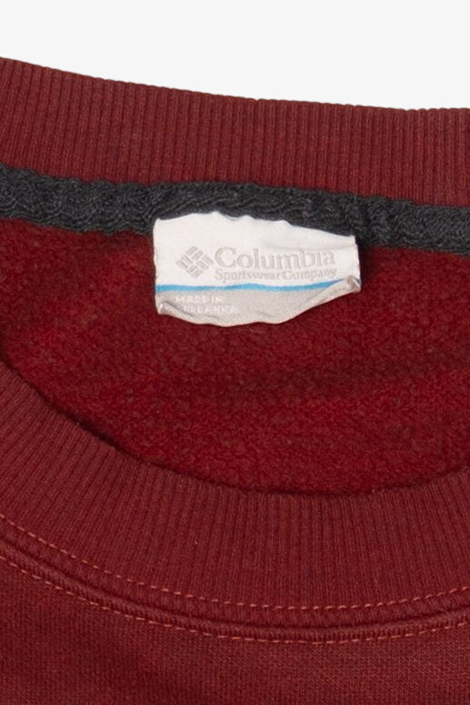 Burgundy Columbia Sweatshirt (2010s)