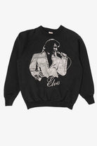 Vintage Black Elvis Presley Raglan Sweatshirt (1990s)