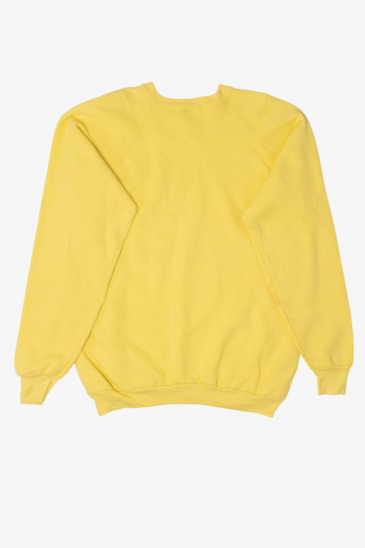 Vintage Yellow "Old School Nurses..." Funny Raglan Sweatshirt (1990s)