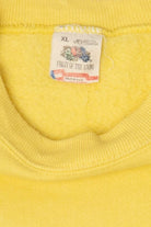 Vintage Yellow "Old School Nurses..." Funny Raglan Sweatshirt (1990s)