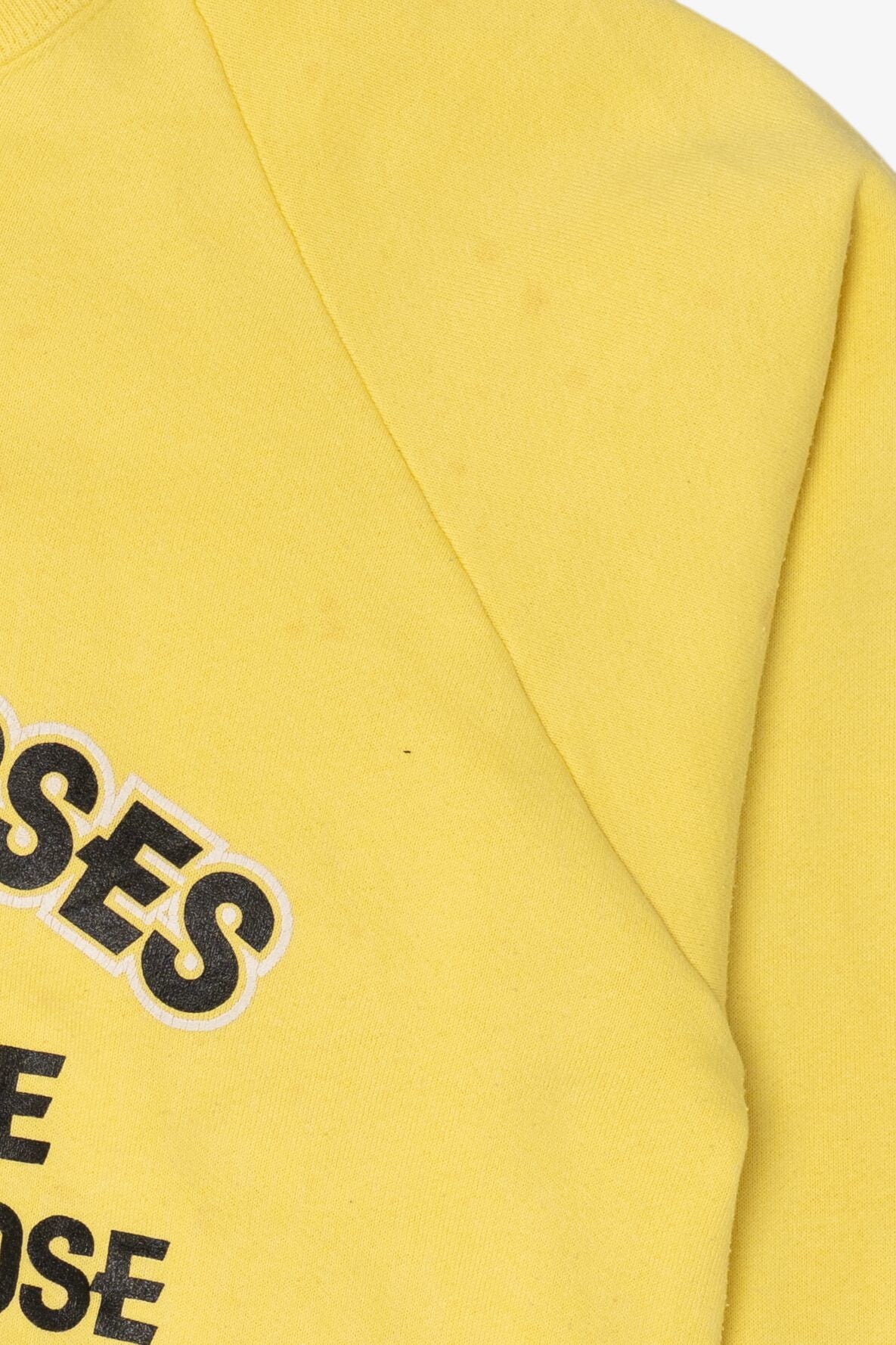 Vintage Yellow "Old School Nurses..." Funny Raglan Sweatshirt (1990s)