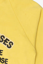 Vintage Yellow "Old School Nurses..." Funny Raglan Sweatshirt (1990s)