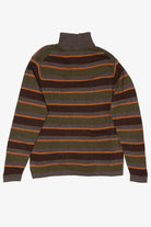 Vintage Striped Impermeable Full Zip Sweatshirt (2000s)