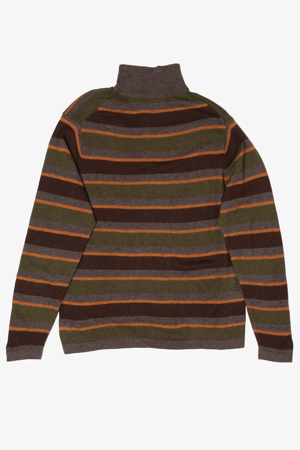 Vintage Striped Impermeable Full Zip Sweatshirt (2000s)