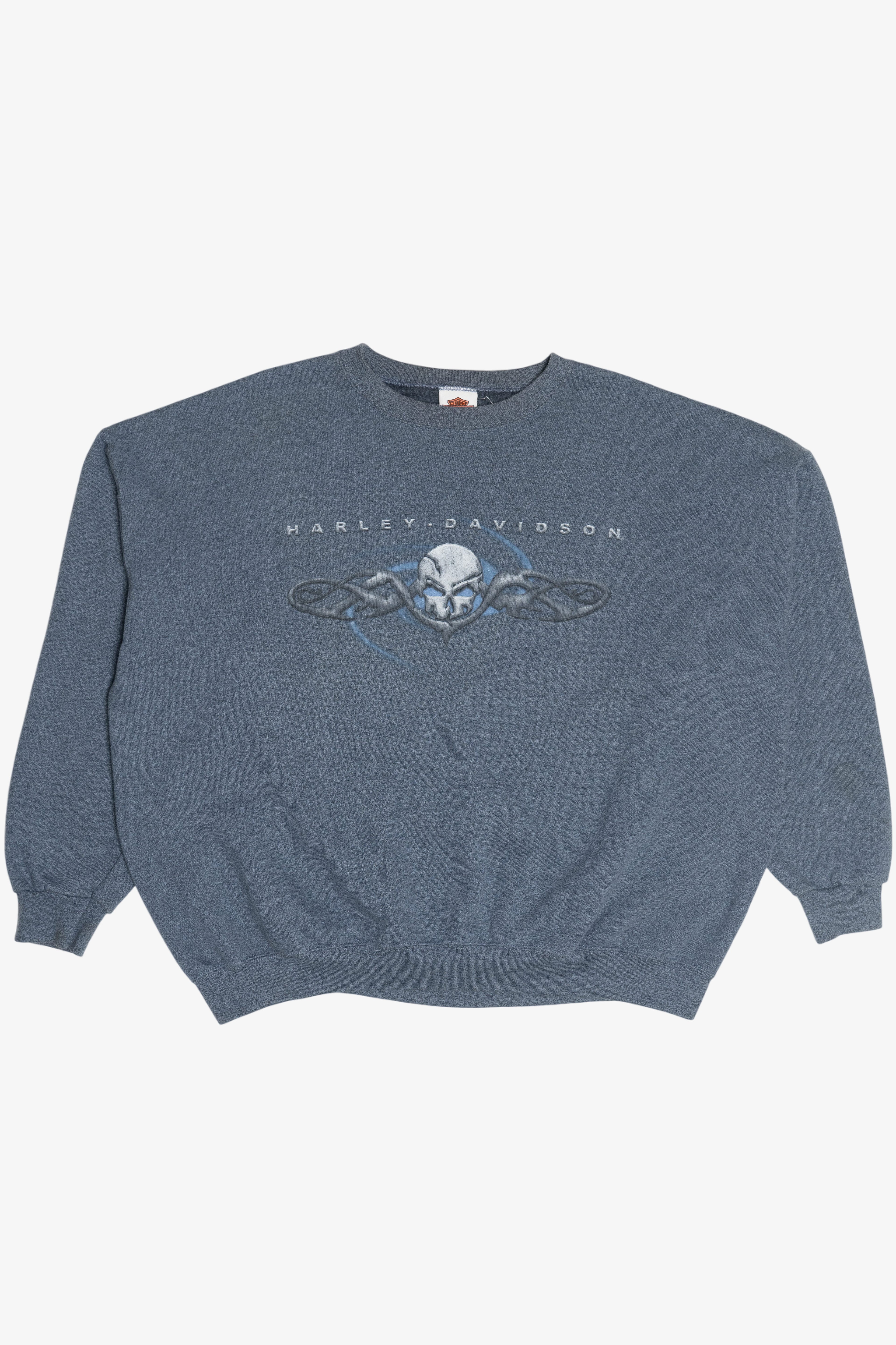 Harley Davidson Skull And Eagle Twin Cities Sweatshirt (2010s)