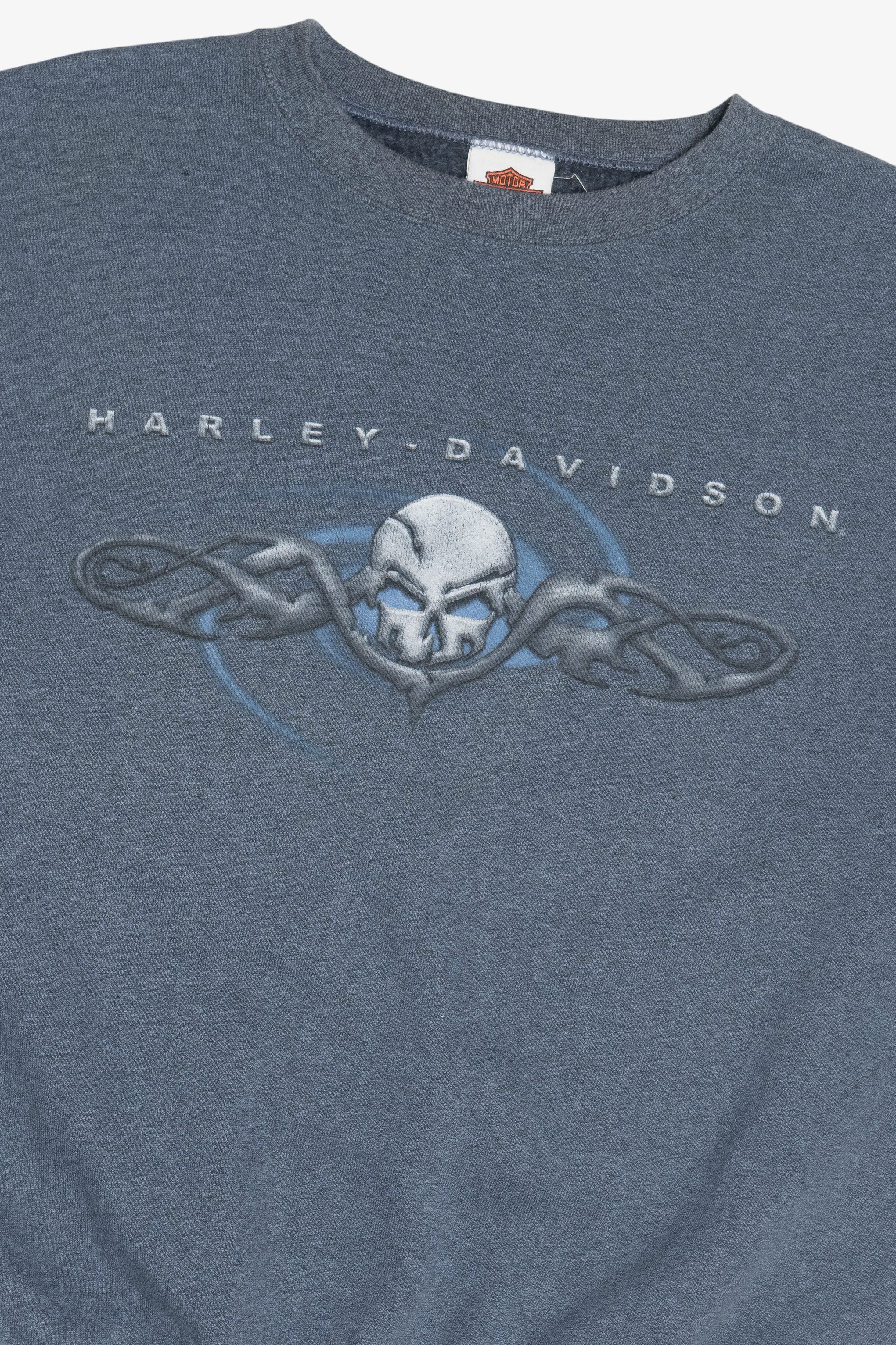 Harley Davidson Skull And Eagle Twin Cities Sweatshirt (2010s)