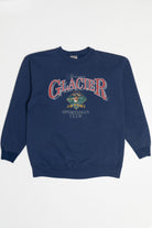 Vintage "Glacier Bay Sportsman Club" Embroidered Deer Sweatshirt (1990s)